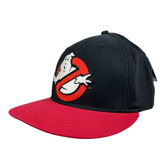Ghostsbusters Black & Red Flat Bill Size Medium Hat Cap‎ - Picture 6 of 10